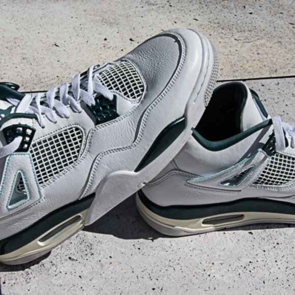 Nike Air Jordon 4 Oxidized Green  Men 10 1/2 - Picture 5 of 6